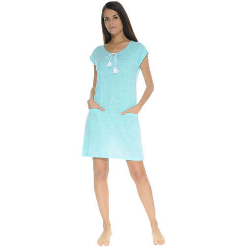 Textil Mulher Pijamas / Camisas de dormir Christian Cane MELEODORE Azul