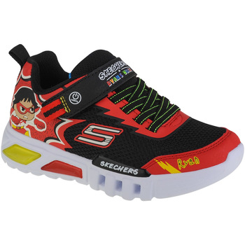 Sapatos Rapaz Sapatilhas Skechers casual Flex-Flow-Hero Speed Vermelho