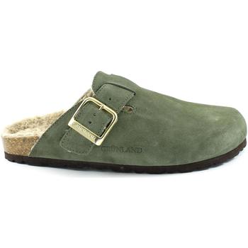 Sapatos Mulher Chinelos Grunland GRU-CCC-CB2225-OL Verde