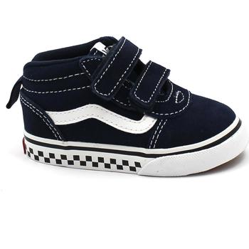 Sapatos Criança Sapatilhas de cano-alto Vans global VAN-I22-YXLKZ1-CH Azul