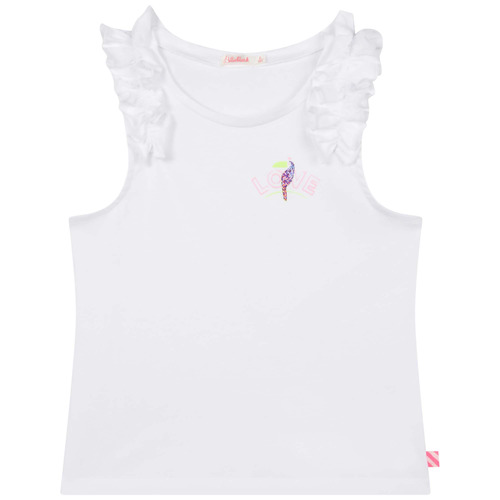 Textil Rapariga T-shirt mangas compridas Billieblush U15A87-10P Branco
