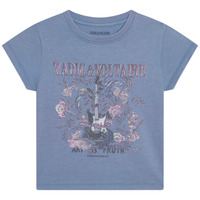 Textil Rapariga T-Shirt mangas curtas Modelos exclusivos para senhora  Azul