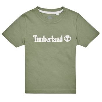 Textil Rapaz T-Shirt mangas curtas Timberland T25T77 Cáqui