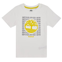 Textil Rapaz T-Shirt mangas curtas Timberland T25T97 Branco