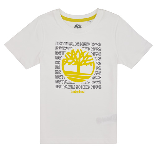 Textil Rapaz T-Shirt mangas curtas Timberland T25T97 logo