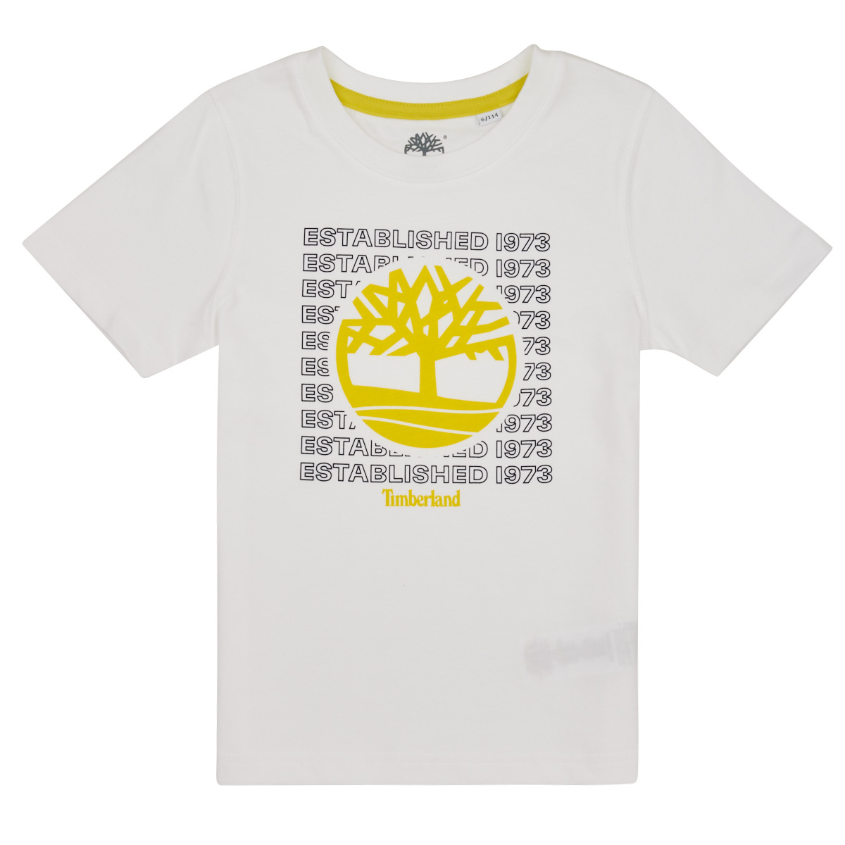Textil Rapaz T-Shirt mangas curtas Wrm Timberland T25T97 Branco