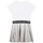 Textil Rapariga Vestidos curtos MICHAEL Michael Kors R12161-M31-C Branco / Prateado
