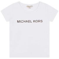Textil Rapariga T-Shirt LOVE curtas MICHAEL Michael Kors  Branco