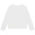 Textil Rapariga T-shirt nera mangas compridas MICHAEL Michael Kors R15165-10P-C Branco / Ouro