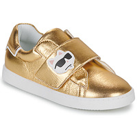 Sapatos Rapariga Sapatilhas Karl Lagerfeld  Ouro