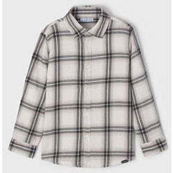 Textil Rapaz Camisas mangas comprida Mayoral 4189-79-2-17 Preto