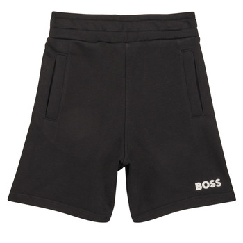 Textil Rapaz Shorts / Bermudas BOSS J24816-09B-C Preto