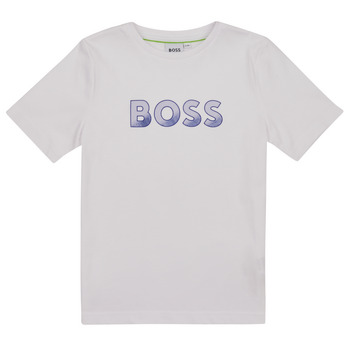 Textil Rapaz T-Shirt mangas curtas BOSS J25O03-10P-C Branco