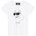 Textil Rapariga T-Shirt mangas curtas Karl Lagerfeld Z15416-10P-J Branco