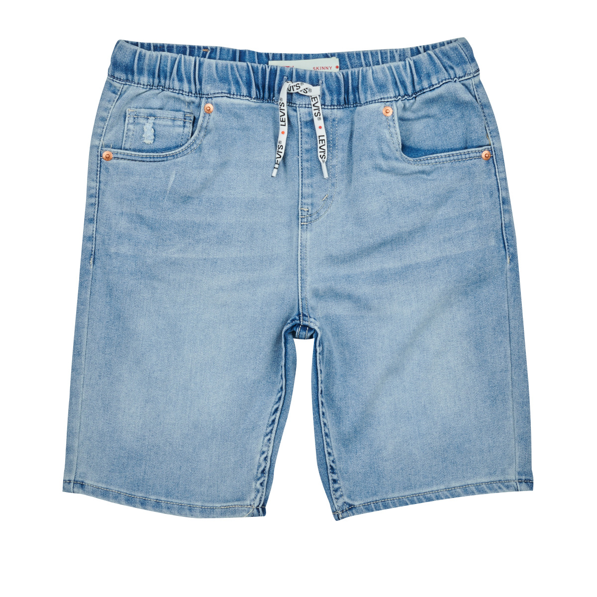 Textil Rapaz Shorts wash / Bermudas Levi's LVB SKINNY DOBBY SHORT Azul