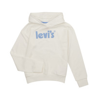 Textil Rapariga Sweats Levi's LVG SQUARE POCKET HOODIE Branco