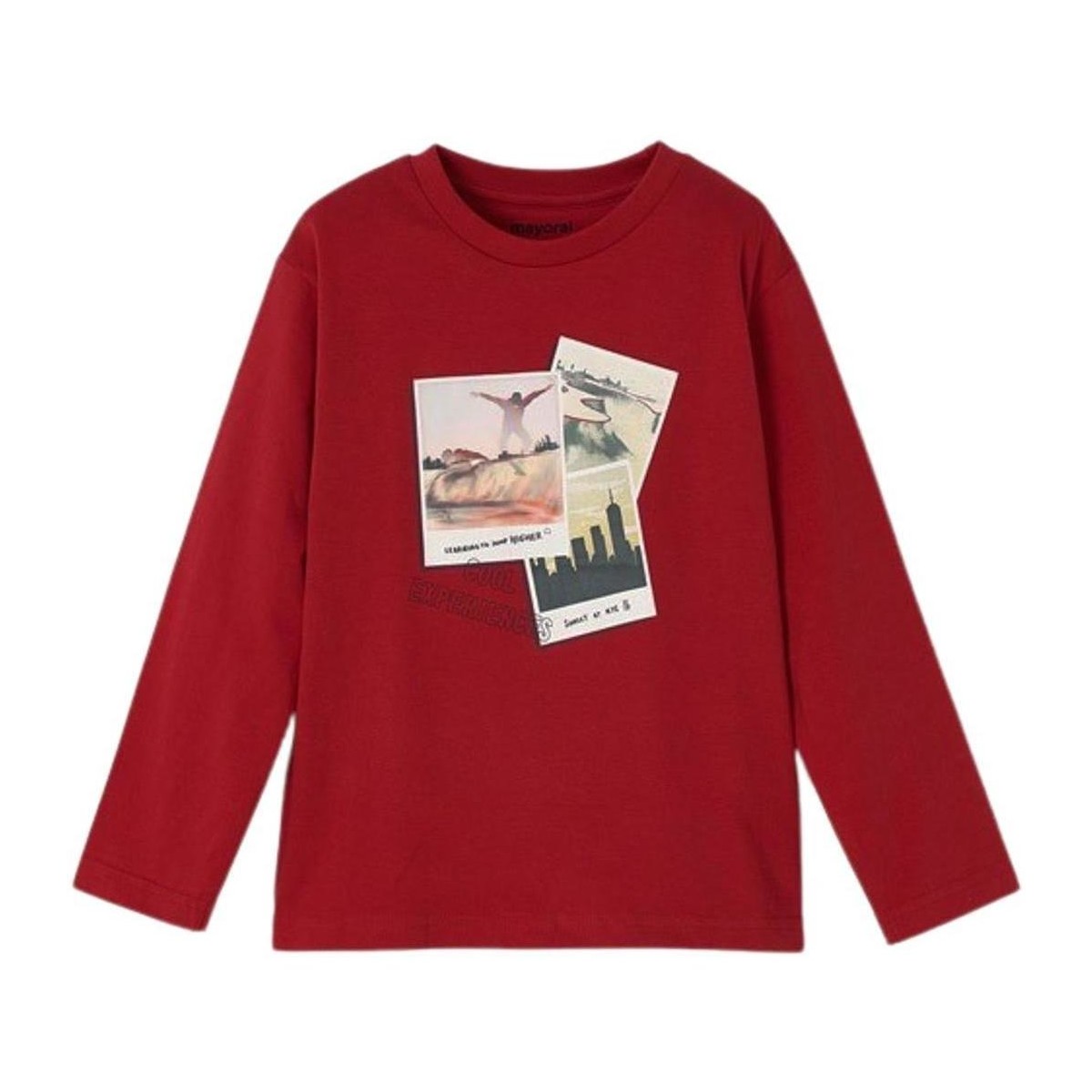 Textil Rapaz T-shirts e Pólos Mayoral  Vermelho
