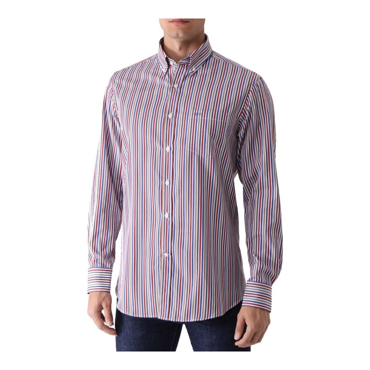 Textil Homem Camisas mangas comprida Paul & Shark 12313176 Multicolor