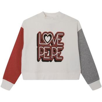 Textil Rapariga Sweats Pepe JEANS hoodie  Bege