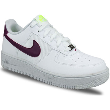 shoes Mulher Sapatilhas Nike Air Force 1 Crater Next Nature White Sangria Branco