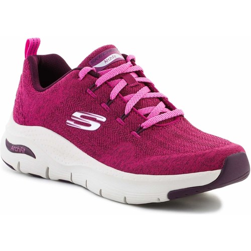 Sapatos Mulher Fitness / Training  Skechers beckham new adidas boot sandals shoes 2017 149414-RAS Rosa