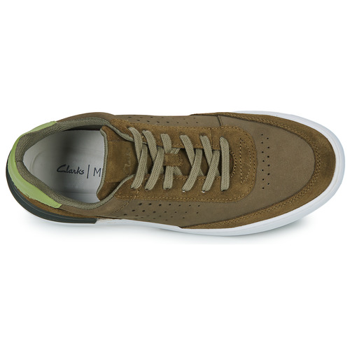 Clarks COURTLITE TOR Cáqui / Branco