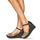 Sapatos Mulher Sandálias Clarks ROSE EASE Preto / Bege