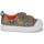 Sapatos Rapaz Sapatilhas Clarks CITY BRIGHT T Cáqui / Multicolor