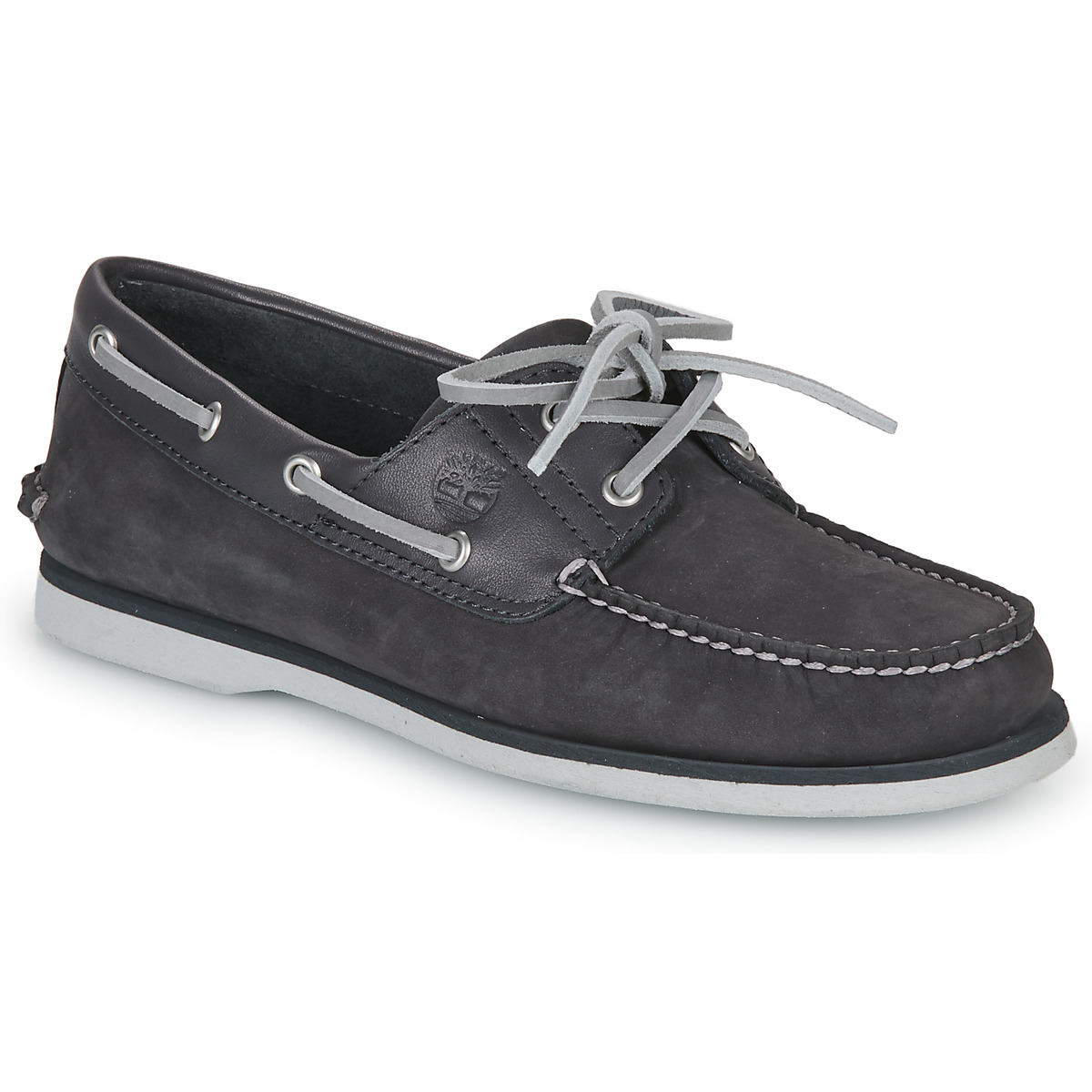 Sapatos Homem Sapato de vela Timberland CLASSIC BOAT 2 EYE Cinza / Branco
