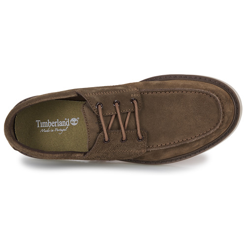 Timberland NEWMARKET II LTHR BOAT Castanho / Branco