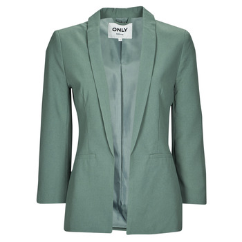 Textil Mulher jacket/Blazers Only ONLSAFRON BLAZER TLR Verde / Cinza