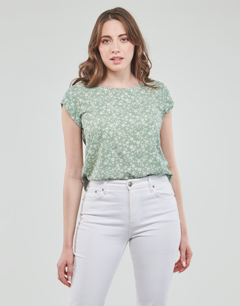 Textil Mulher Tops / Blusas Only ONLVIC S/S TOP Multicolor