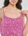 Textil Mulher Vestidos compridos Only ONLNOVA LIFE STRAP MAXI DRESS Branco / Rosa