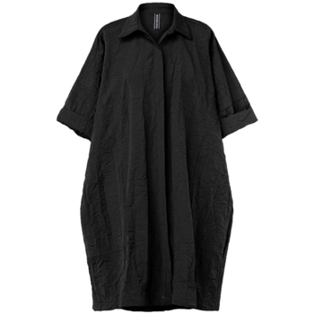Textil Mulher Tops / Blusas Wendy Trendy Camisa 110752 - Black Preto