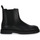 Sapatos Homem Botas Vagabond Shoemakers MIKE COW LEATHER BLACK Preto