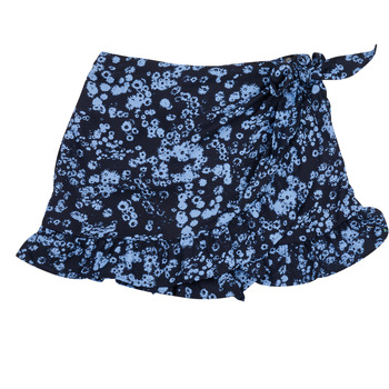 Textil Rapariga Shorts / Bermudas Only KOGLINO FAKE WRAP SKORT CP PTM Azul / Marinho