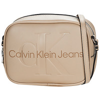 Malas Mulher Bolsa tiracolo Calvin Klein Jeans SCULPTED CAMERA BAG18 MONO Cinza