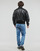 Textil Homem Jaquetas Calvin Klein Jeans FAUX LEATHER BOMBER JACKET Preto