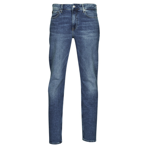 Textil Homem Calças Jeans Calvin passform Klein Jeans SLIM TAPER Azul