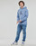 Textil Homem Sweats Calvin Klein Jeans MONOLOGO REGULAR HOODIE Azul