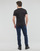 Textil Homem T-Shirt mangas curtas Calvin Klein Jeans TRANSPARENT STRIPE LOGO TEE Preto