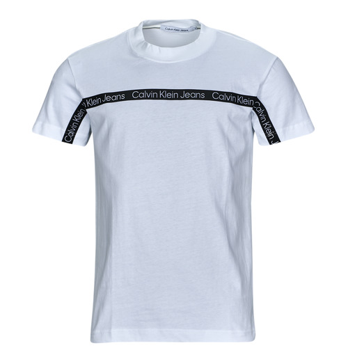 60 € - Textil T  Calvin Klein Modern Cotton Triangle Bralette, Calvin  Klein Jeans LOGO TAPE TEE Branco - Entrega gratuita - EtraspaShops.pt ! -  Shirt mangas curtas Homem 30