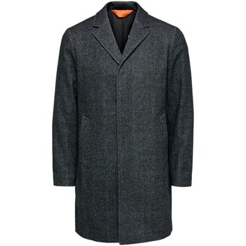 Textil Homem Casacos  Selected 16081403 SKHHAGEN-DARK GRAY Cinza