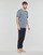 Textil Homem T-Shirt mangas curtas Calvin Klein Jeans S/S CREW NECK Azul