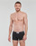 Roupa de interior Homem Boxer Calvin Klein logo-patch swim-shorts Grün TRUNK 3PK X3 Preto / Preto / Preto