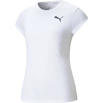 Textil Mulher T-Shirt mangas curtas Puma Active Tee Branco