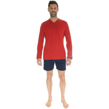 Textil Homem Pijamas / Camisas de dormir Le Pyjama Français AMBIERLE Vermelho