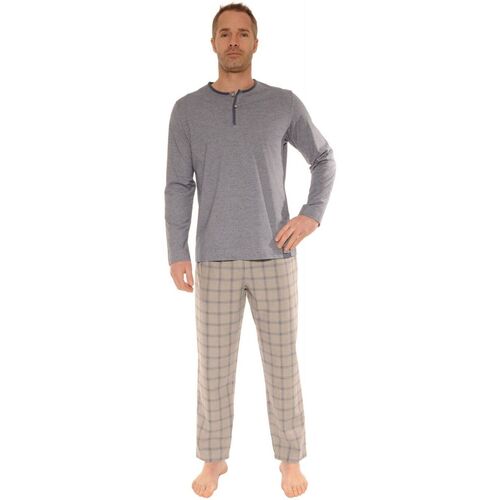 Textil Homem Pijamas / Camisas de dormir Pilus CHESTER Azul