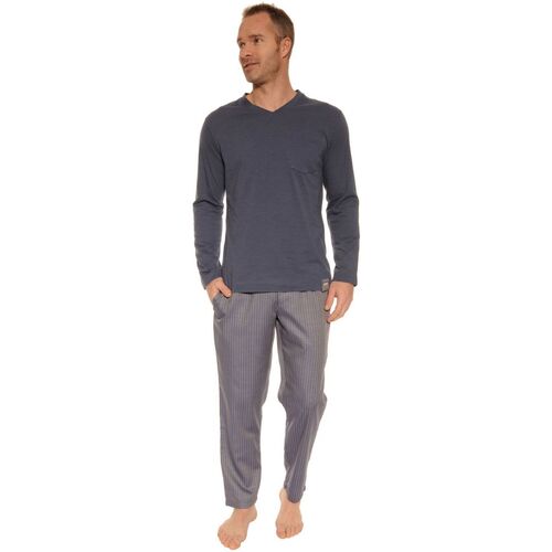 Textil Homem Pijamas / Camisas de dormir Pilus CURTIS Azul