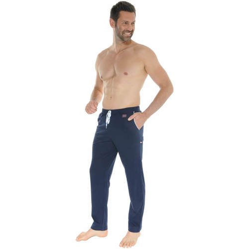Textil Homem Pijamas / Camisas de dormir Le Pyjama Français AMBIERLE Azul